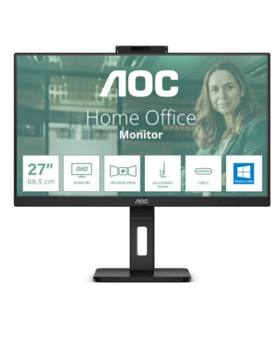 AOC Q27P3QW 27" QHD IPS Monitor with Webcam