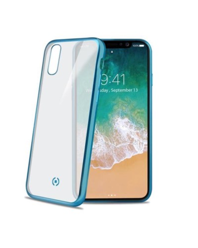 Light Blue Transparent Soft Cover for Apple iPhone Xs Max