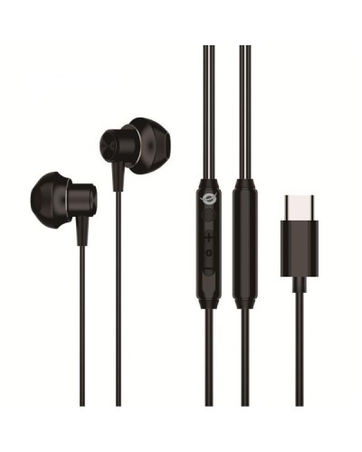 Ergonomic USB-C Earbuds with Microphone