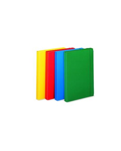 Project Folder Spine 3 Light Blue A4