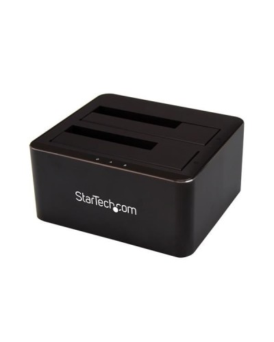 Dual Bay SATA Docking Station for 2x 2.5/3.5" SSD/HDD