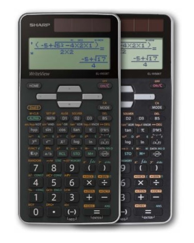 Sharp EL-W506T WriteView Scientific Calculator Silver