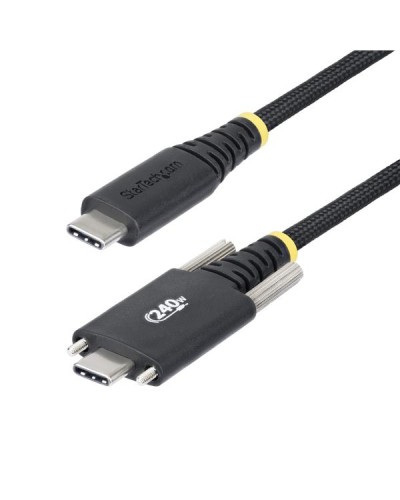 USB-C Charging Cable 2m Side Screw Lock PD 240W