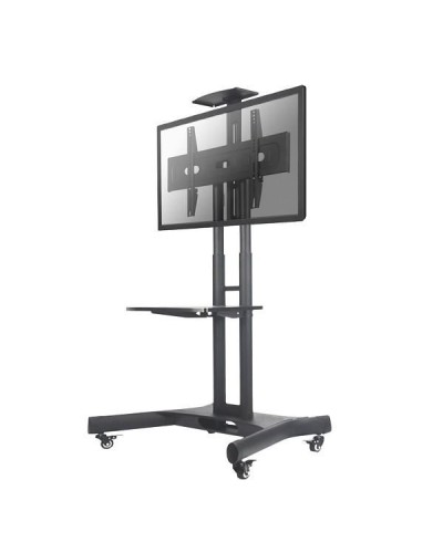 NewStar NM-M1700BLACK 75" TV/Monitor Cart with Shelf
