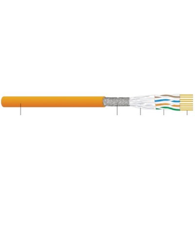 CAVO S/FTP CAT.8 CCA ARANCIO 1000M