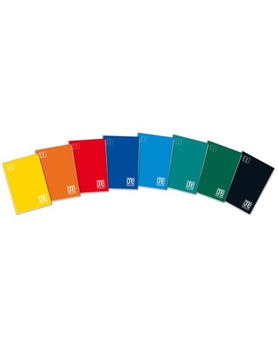 Quaderno ONE COLOR A5 - 0Q con marg. (conf.10)