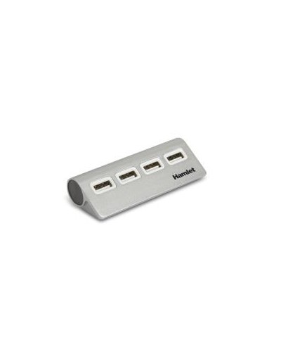 XHUB4020AL  HUB USB 2.0 4 PORTE ALLUMINIO