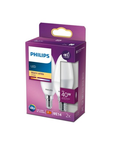Philips lampadina a Oliva e Lustre 40W