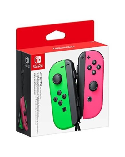 COPPIA DI JOYCON VERDE N E ROSA N