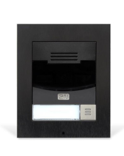 9155301BF - 2N IP Solo senza telecamera, montaggio ad incasso, nero