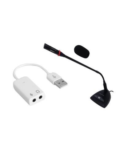 KIT MIC. DESK-100 + SCHEDA USB135
