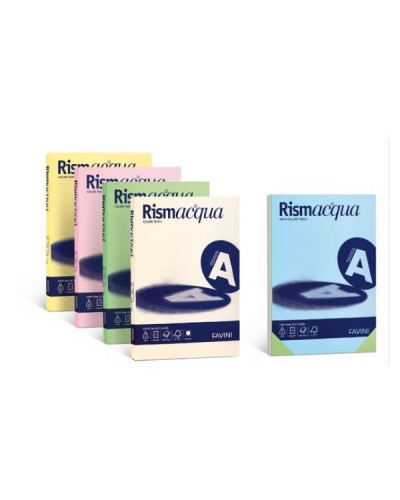RISMACQUA – A4 Avorio – 200g/m2 - 125fogli
