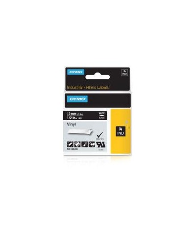 NASTRO 12MMX 5 5M VINILE BI/NE