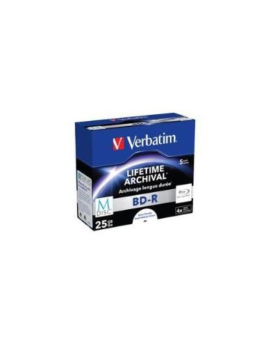 M-DISC BD-R -25GB- 4X CF.5PZ.PRINT.