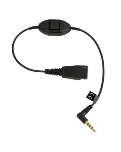 CAVO JABRA LINK 8800-00-103 PER MOBILE I-PHONE 6   6S  QD A JACK 3.5  MM