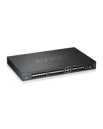 XGS4600-32 - Switch Managed L3 Stackable, 24 porte Gigabit + 4 porte Combo Gigabit + 4 porte 10G SFP+ - Stack Fisico 10GbE di m