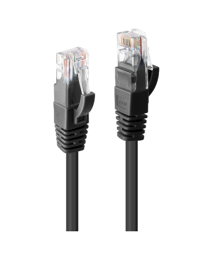 Cavo di Rete Cat.6 U/UTP Nero, 3m
