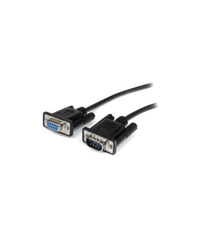 Cavo seriale diretto RS232 DB9 nero 2m - M/F