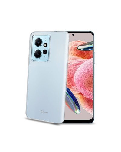 GELSKIN - Cover morbida trasparente in TPU compatibile con Xiaomi Redmi Note 12 4G