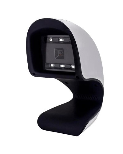 NILOX TECH - Lettore codice a barre da tavolo, scannerizza immagini 1D + 2D, ampio angolo di lettura 640x480, auto Sensor, conn