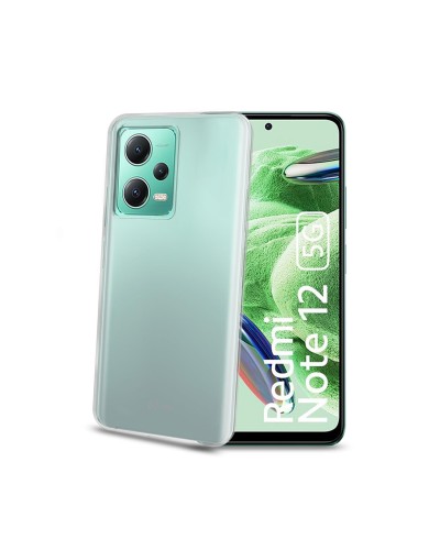 GELSKIN - Cover morbida trasparente in TPU compatibile con Xiaomi Redmi Note 12 5G/ Poco X5 5G