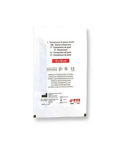 COMPRESSA GARZA 18X40 STERILE