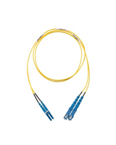 OS2, cavo patch 2f 1,6 mm, LSZH, LC Duplex/LC Duplex, Std Pol, Std IL - 10 M