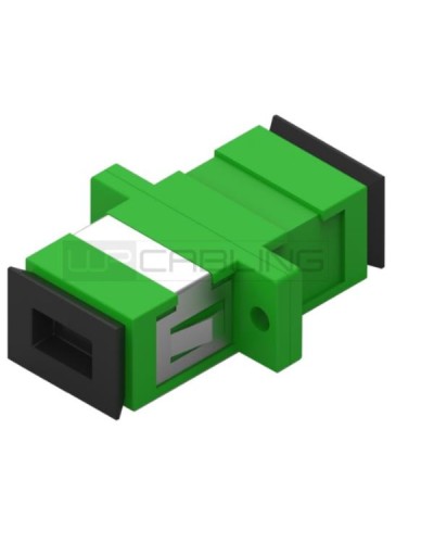 ADATTATORE SC/APC SIMPLEX SM VERDE