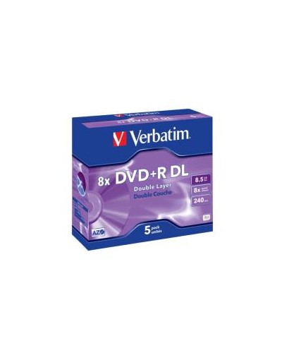 DVD+R DOUBLE LAYER 8.5GB 8X CF.5  )