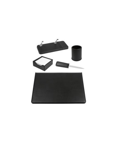 SET SCRIVANIA 5 PEZZI NERO