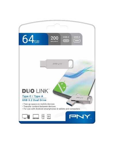 DUO LINK USB 3.2 TYPE-C 64GB