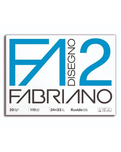ALBUM DISEGNO FABRIANO F2 RUVIDO 33X24