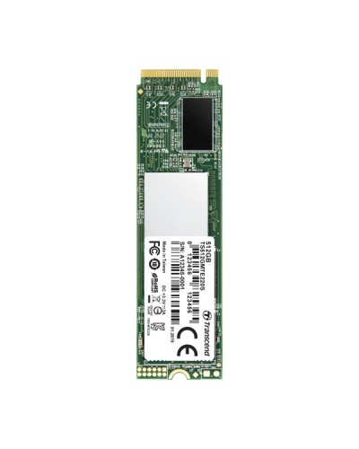 TS512GMTE220S - SSD M.2 2280 da 512GB, PCIe Gen3x4, NVMe, 3D TLC, con Dram