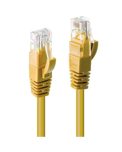 Cavo di Rete Cat.6 U/UTP Giallo, 0.5m