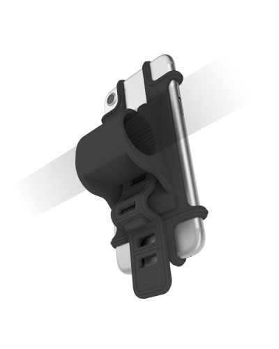 EASYBIKE - Supporto da manubrio per smartphone universale utilizzabile per bici, ebike, materiale morbido e flessibile, sistema