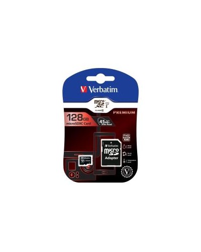 MICRO SDHC -128GB- CLASS 10+ADAT.