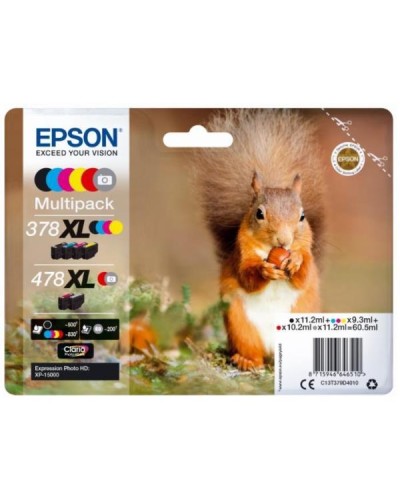 £MULTIPACK 6 378XL/478XL PHOTO HD