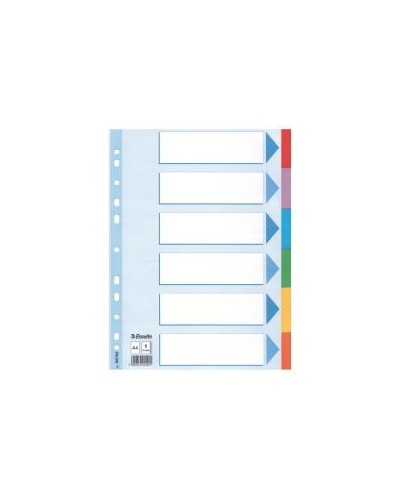 CF20 INTERCALAR CARTON 6 TCOLORS A4