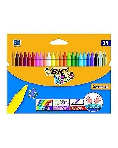 CF24PASTELLI BIC KIDS PLASTIDECOR