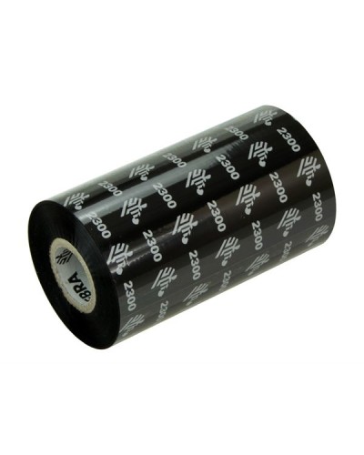 Zebra Ribbon Cera 110x300mt per Stampanti ZT220, ZD