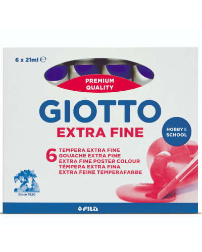 Giotto Tempera Extra in tubetto - confezione 6 pz Violetto