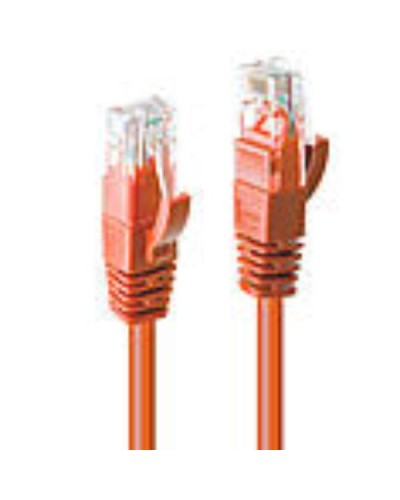 Cavo di Rete Cat.6 U/UTP Arancione, 3m