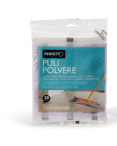 CONFEZIONE RICARICA 20 RETINE "Il Pulipolvere"
