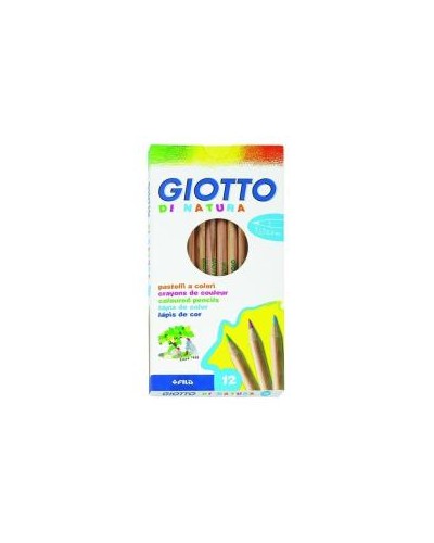 CF12PASTELLO GIOTTO DI NATURA ASSOR