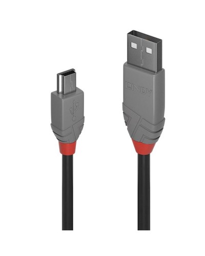 CAVO USB 2.0 TIPO A/mini B NERO, 2M