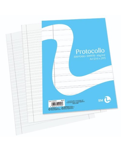 RISMA CARTA PROTOC.A4 60GR RIG B