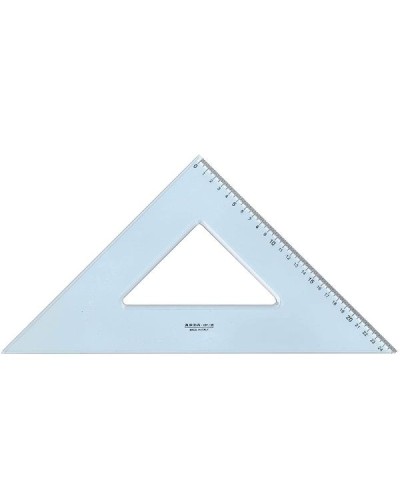 SQUADRA 45° DI 35 CM LINEA UNI