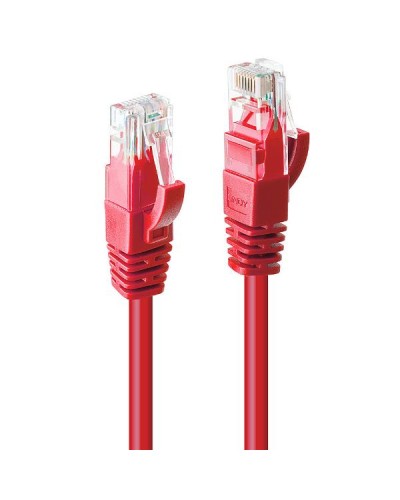 Cavo di Rete Cat.6 U/UTP Rosso, 0.3m