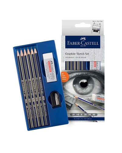 CF8 MATITA  GOLDFABER SKETCH SET