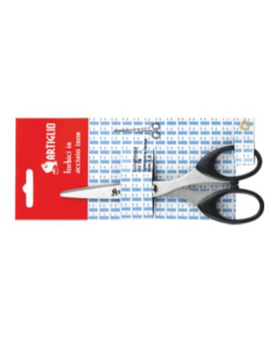 Forbice Tryme manico ABS nero 16cm